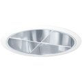 Elco Lighting 7 CFL Horizontal Chrome Reflector with Cross Blade" EL777C